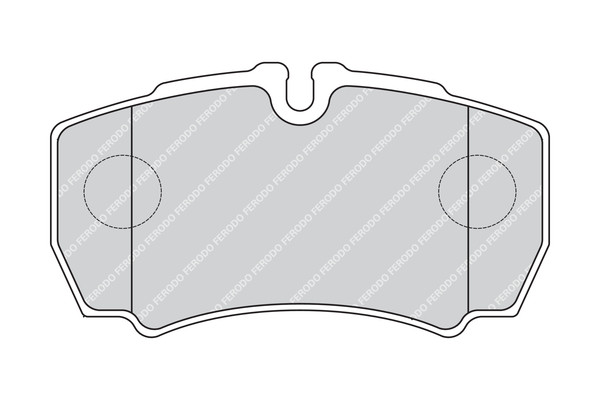 FERODO Bremsbelagsatz, Scheibenbremse