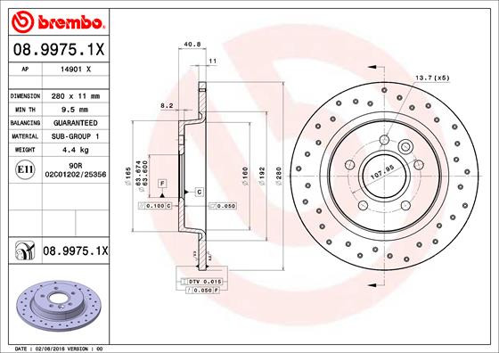 BREMBO Bremsscheibe