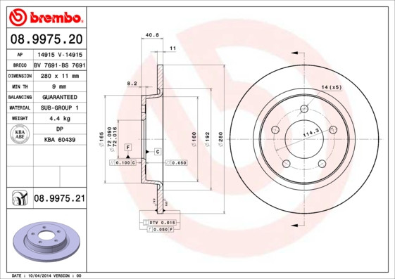 BREMBO Bremsscheibe