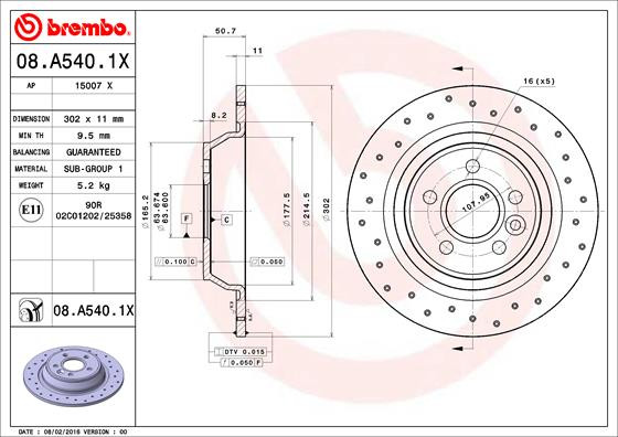BREMBO Bremsscheibe