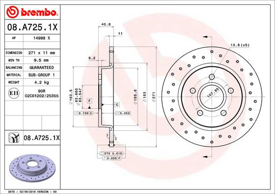 BREMBO Bremsscheibe