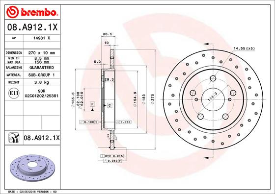 BREMBO Bremsscheibe