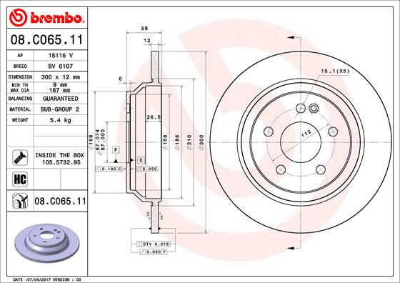 BREMBO Bremsscheibe