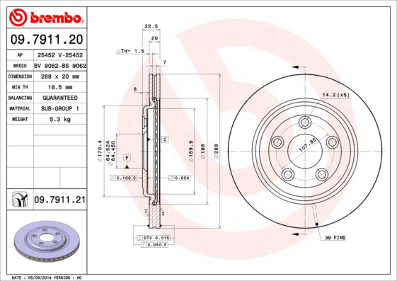BREMBO Bremsscheibe