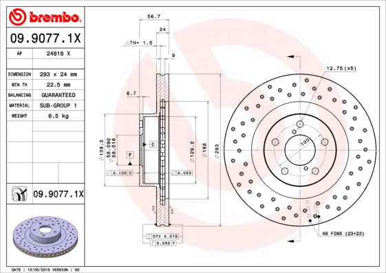 BREMBO Bremsscheibe