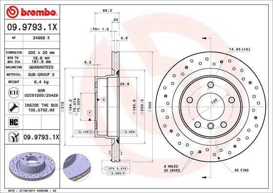 BREMBO Bremsscheibe