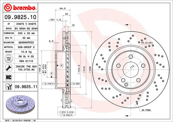 BREMBO Bremsscheibe