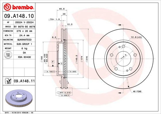 BREMBO Bremsscheibe