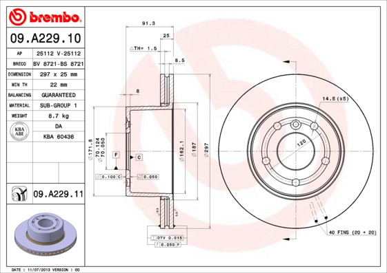 BREMBO Bremsscheibe