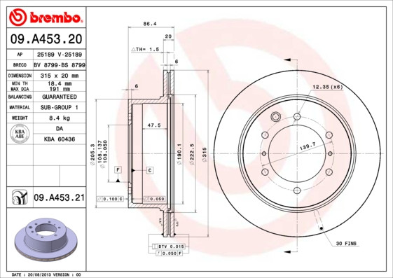 BREMBO Bremsscheibe