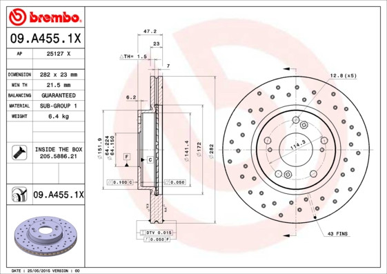 BREMBO Bremsscheibe