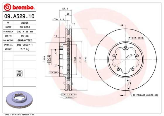 BREMBO Bremsscheibe
