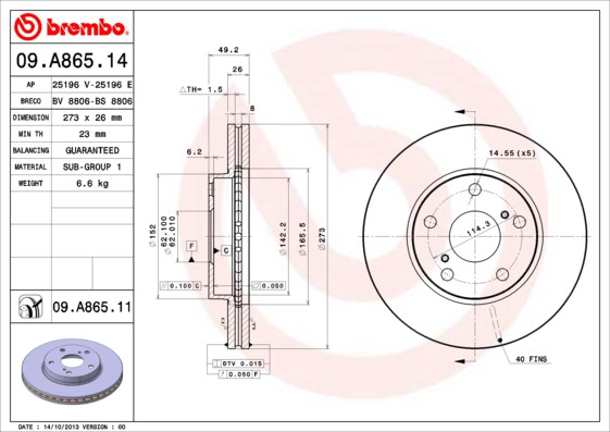 BREMBO Bremsscheibe