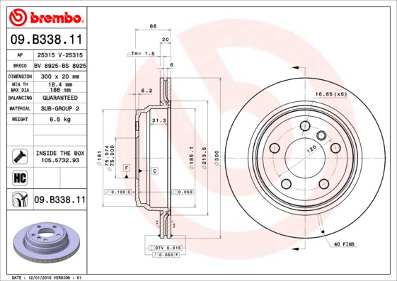 BREMBO Bremsscheibe