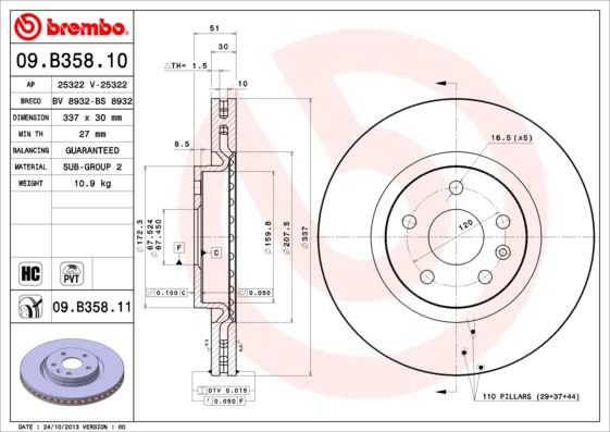 BREMBO Bremsscheibe