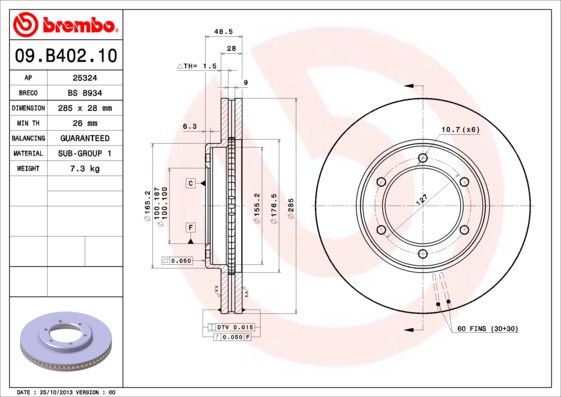 BREMBO Bremsscheibe