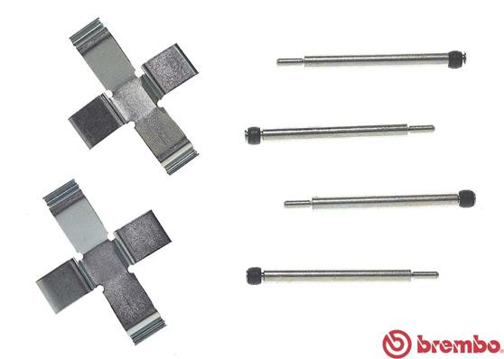 BREMBO Zubehörsatz, Scheibenbremsbelag