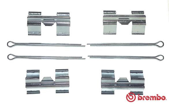 BREMBO Zubehörsatz, Scheibenbremsbelag