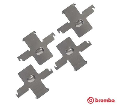 BREMBO Zubehörsatz, Scheibenbremsbelag