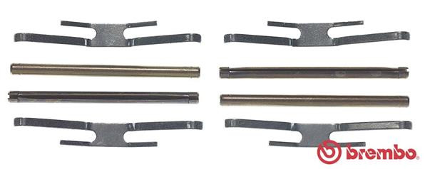 BREMBO Zubehörsatz, Scheibenbremsbelag