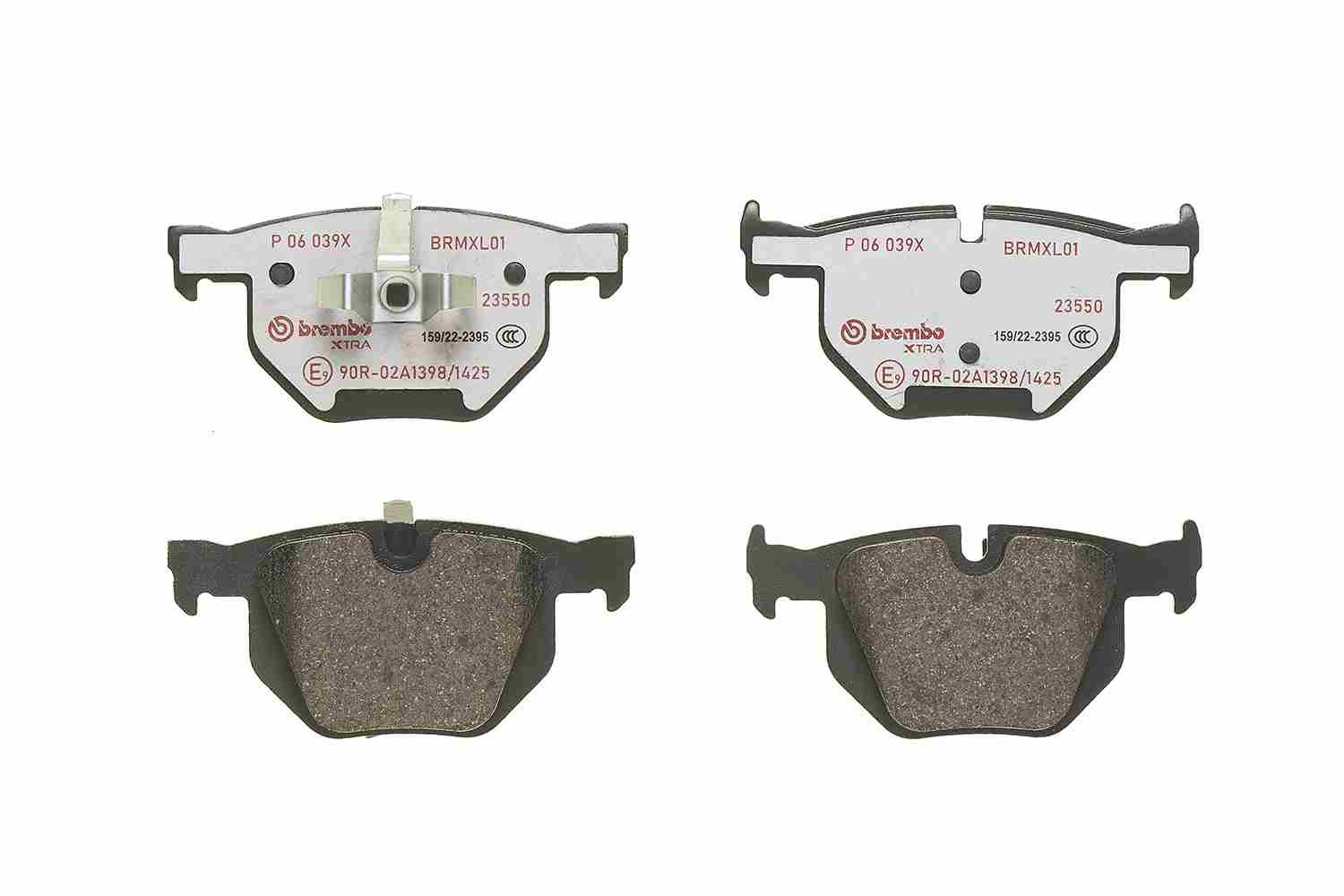 BREMBO Bremsbelagsatz, Scheibenbremse