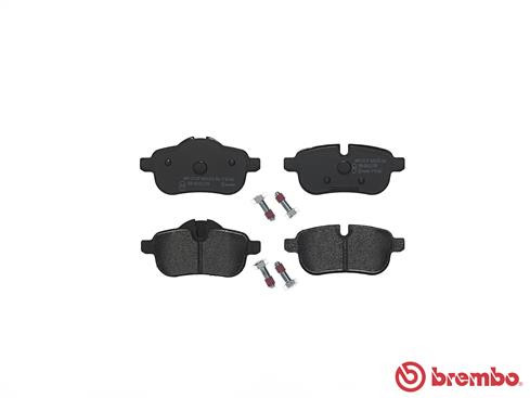 BREMBO Bremsbelagsatz, Scheibenbremse