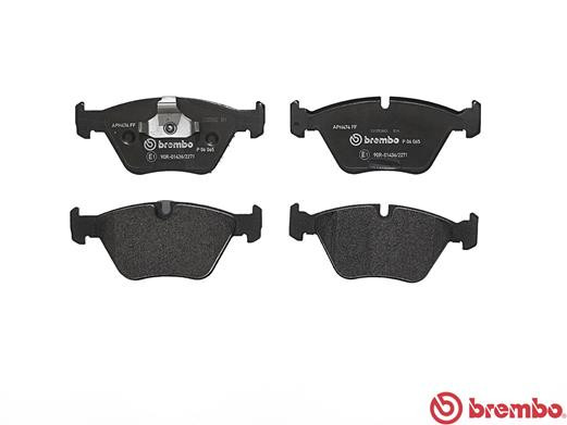 BREMBO Bremsbelagsatz, Scheibenbremse