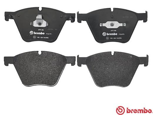 BREMBO Bremsbelagsatz, Scheibenbremse