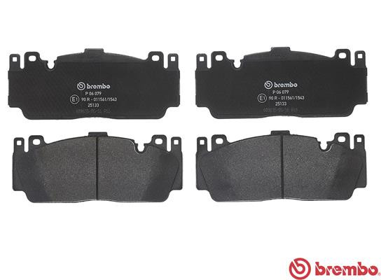 BREMBO Bremsbelagsatz, Scheibenbremse