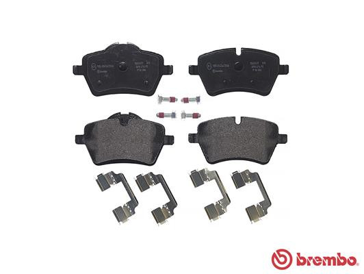 BREMBO Bremsbelagsatz, Scheibenbremse