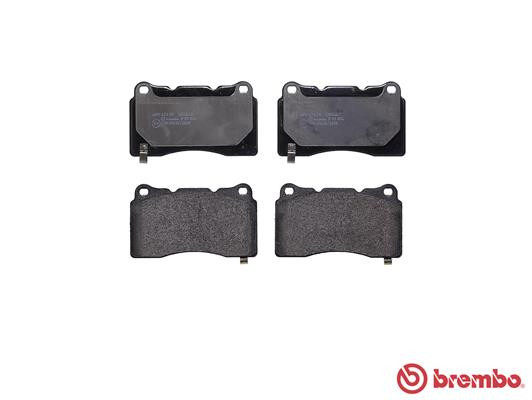 BREMBO Bremsbelagsatz, Scheibenbremse