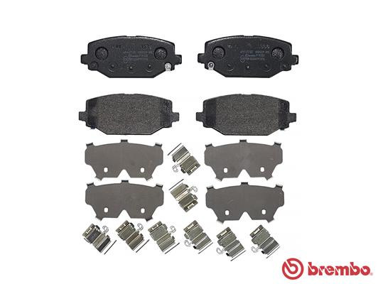 BREMBO Bremsbelagsatz, Scheibenbremse
