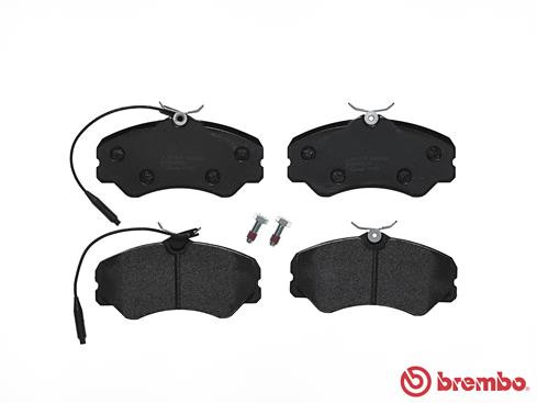 BREMBO Bremsbelagsatz, Scheibenbremse