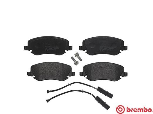 BREMBO Bremsbelagsatz, Scheibenbremse