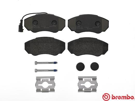 BREMBO Bremsbelagsatz, Scheibenbremse