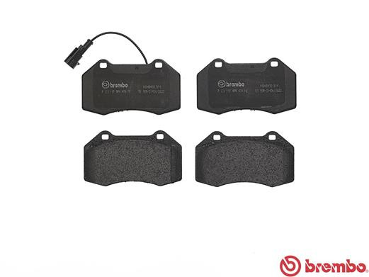 BREMBO Bremsbelagsatz, Scheibenbremse