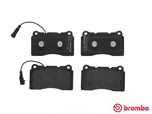 BREMBO Bremsbelagsatz, Scheibenbremse
