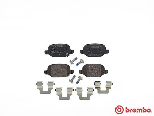 BREMBO Bremsbelagsatz, Scheibenbremse