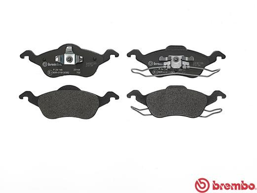 BREMBO Bremsbelagsatz, Scheibenbremse