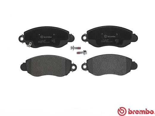 BREMBO Bremsbelagsatz, Scheibenbremse