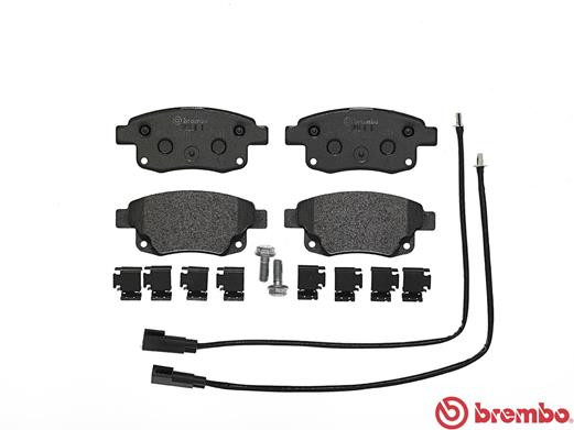 BREMBO Bremsbelagsatz, Scheibenbremse