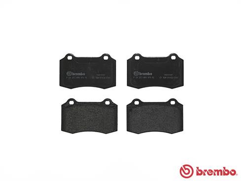BREMBO Bremsbelagsatz, Scheibenbremse