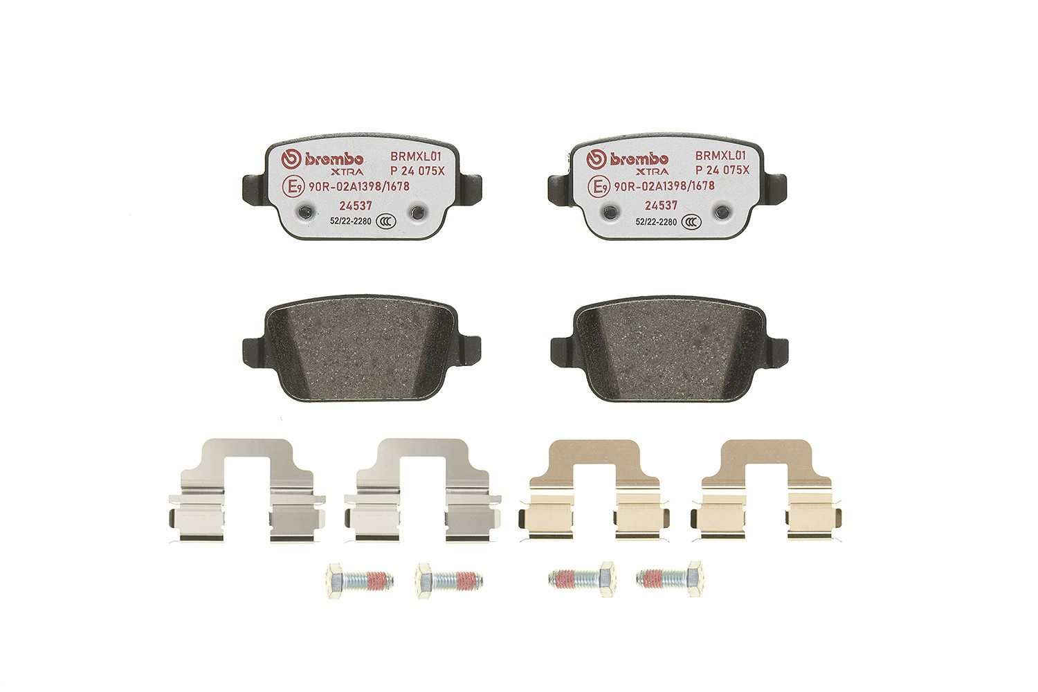 BREMBO Bremsbelagsatz, Scheibenbremse