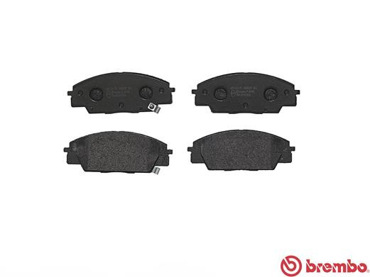 BREMBO Bremsbelagsatz, Scheibenbremse