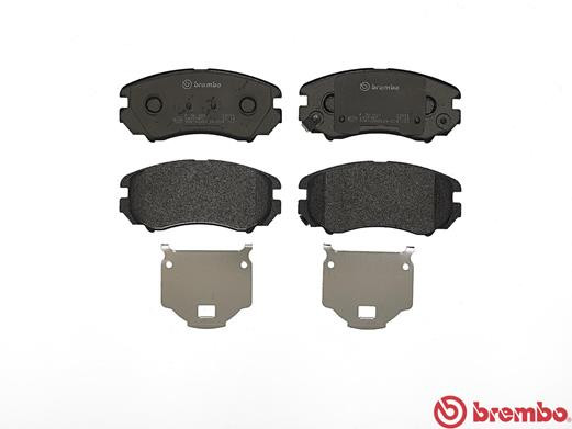 BREMBO Bremsbelagsatz, Scheibenbremse
