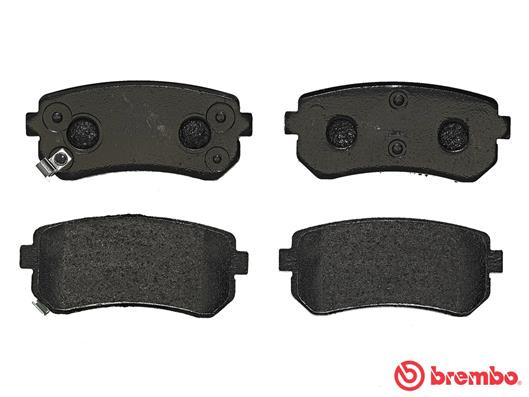 BREMBO Bremsbelagsatz, Scheibenbremse