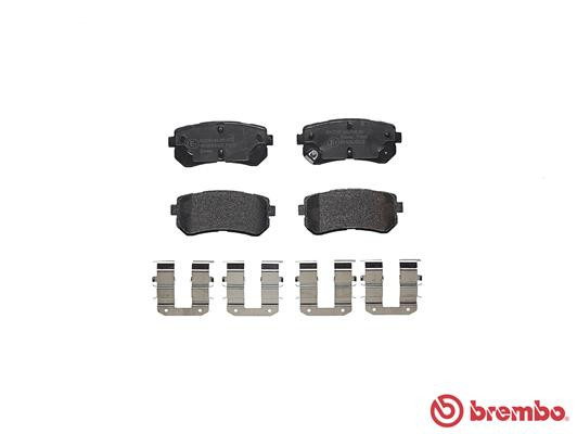 BREMBO Bremsbelagsatz, Scheibenbremse