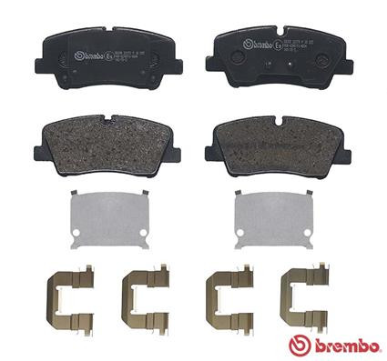 BREMBO Bremsbelagsatz, Scheibenbremse