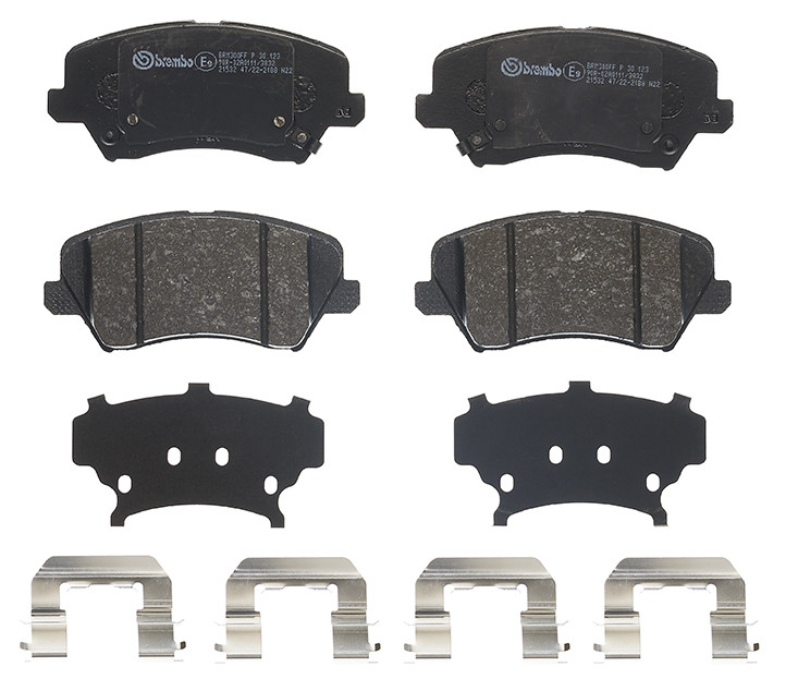 BREMBO Bremsbelagsatz, Scheibenbremse