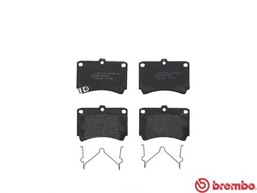 BREMBO Bremsbelagsatz, Scheibenbremse BREMBO Bremsbelagsatz, Scheibenbremse